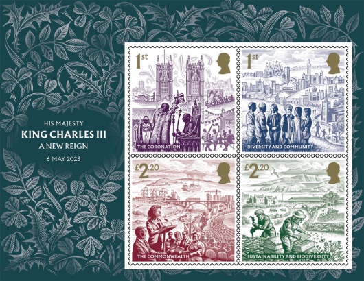 Charles III New Reign: Miniature Sheet