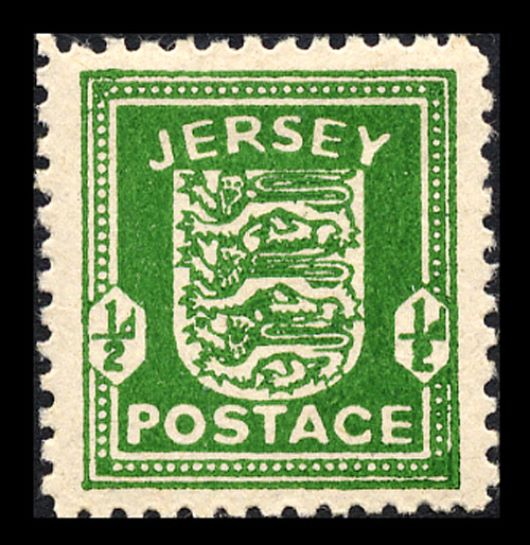 Jersey 1/2d (Arms) Stamp(s)