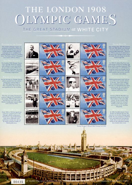 Olympics [Commemorative Sheet]