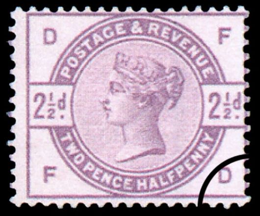 Victoria Definitive Stamps 1884 Definitive Stamp 2 1 2d Lilac BFDC