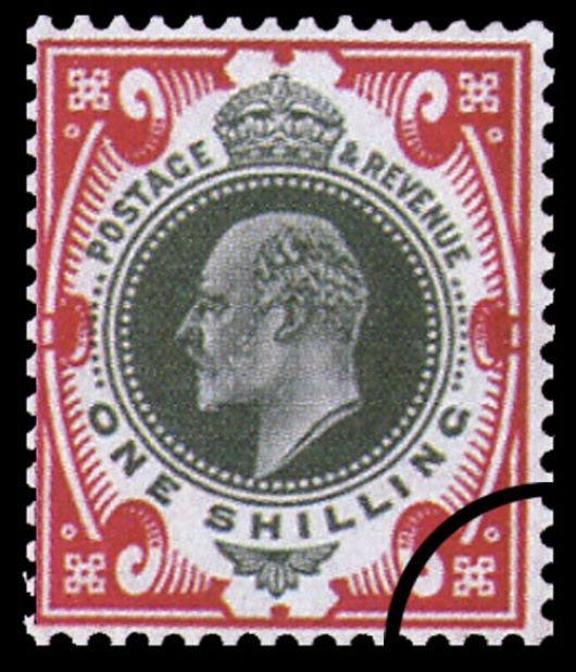 Edward VII: 1s Green & Red