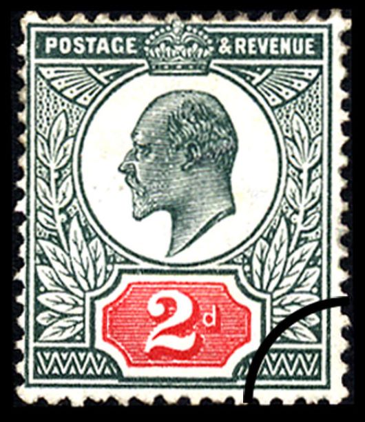 Edward VII: 2d Green & Red