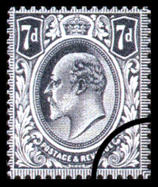 Edward VII: 7d Grey