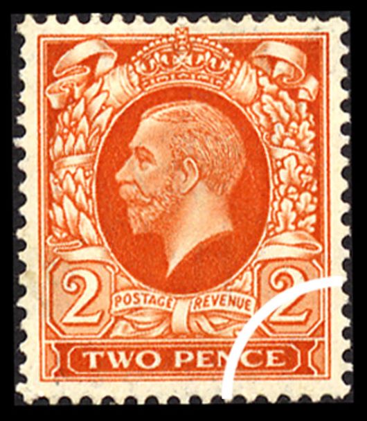 KGV: Photogravure: 2d Orange Stamp(s)