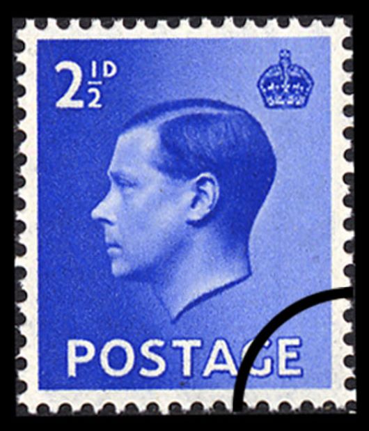 Edward VIII: 1/2d, 1 1/2d, 2 1/2d