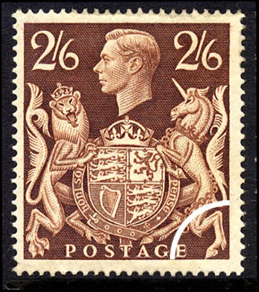 George VI: 2s 6d Brown