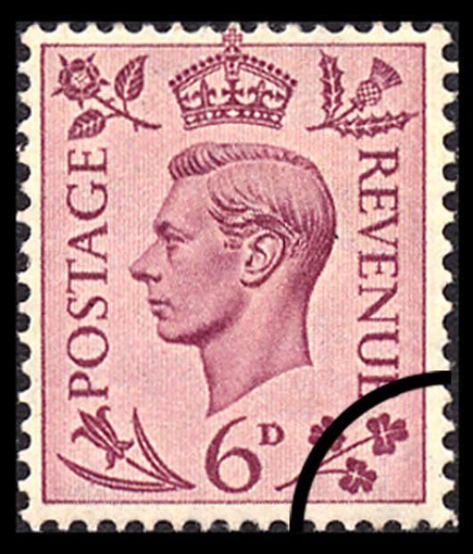 George VI: 6d Purple