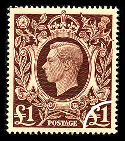 George VI: £1 Brown