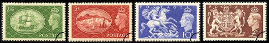 George VI: Set of 4 Festival High Values