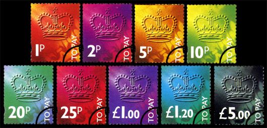 1p to £5 [To Pay Labels] Stamp(s)