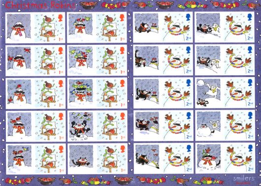 Christmas: Generic Sheet 2005 Robins